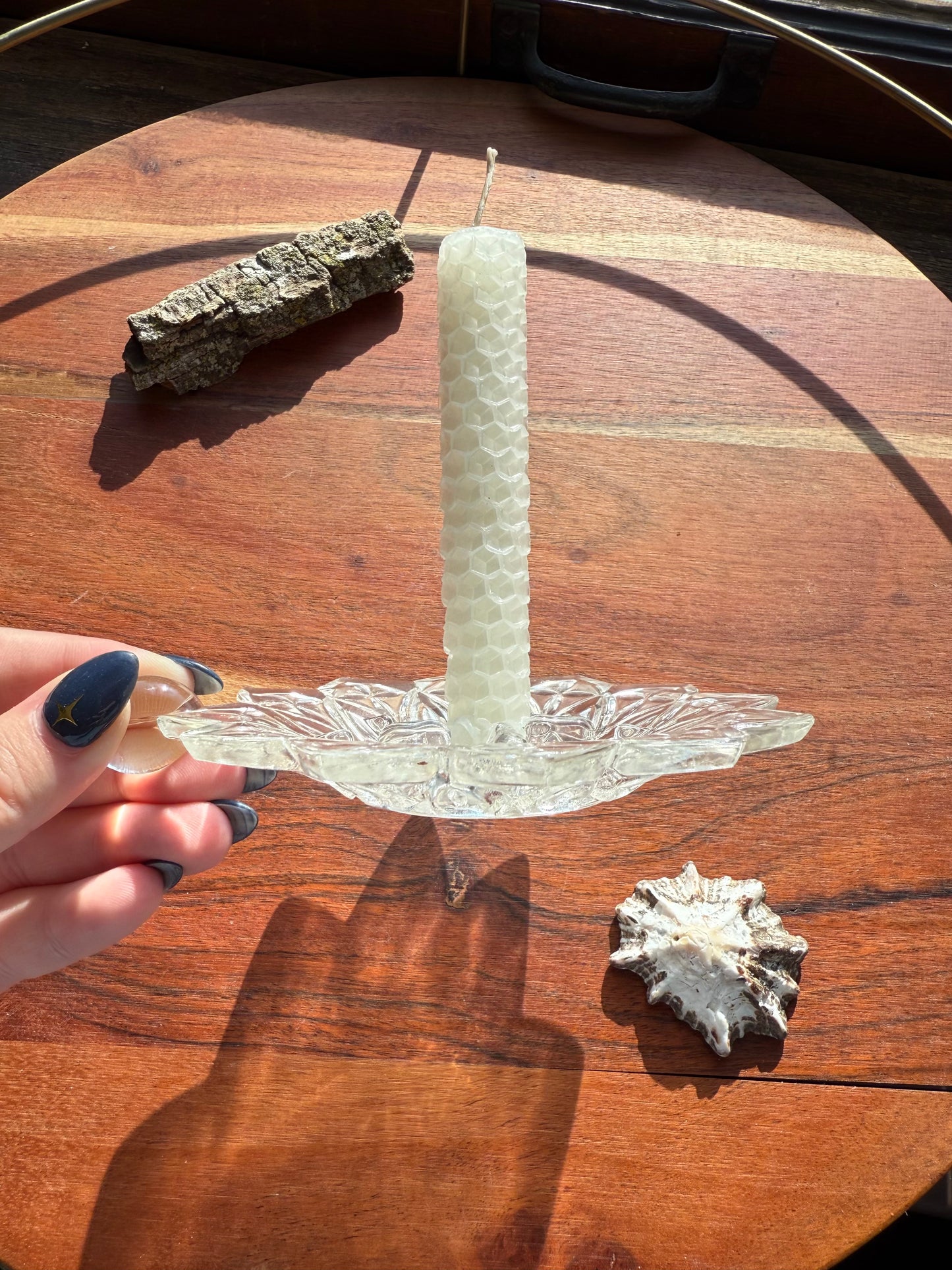 STARBURST CHAMBER MAID CANDLE HOLDER