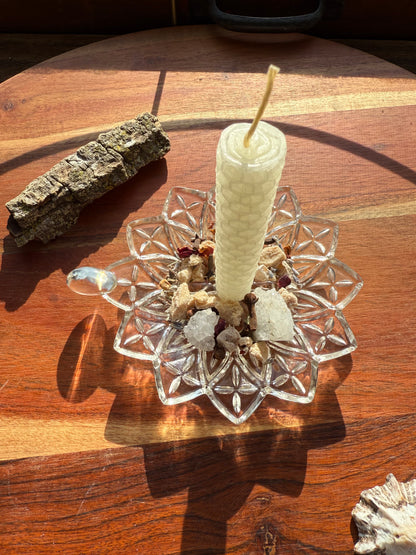 STARBURST CHAMBER MAID CANDLE HOLDER