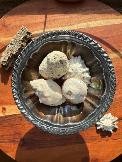 VINTAGE ONEIDA SILVERSMITH PEDESTAL BOWL