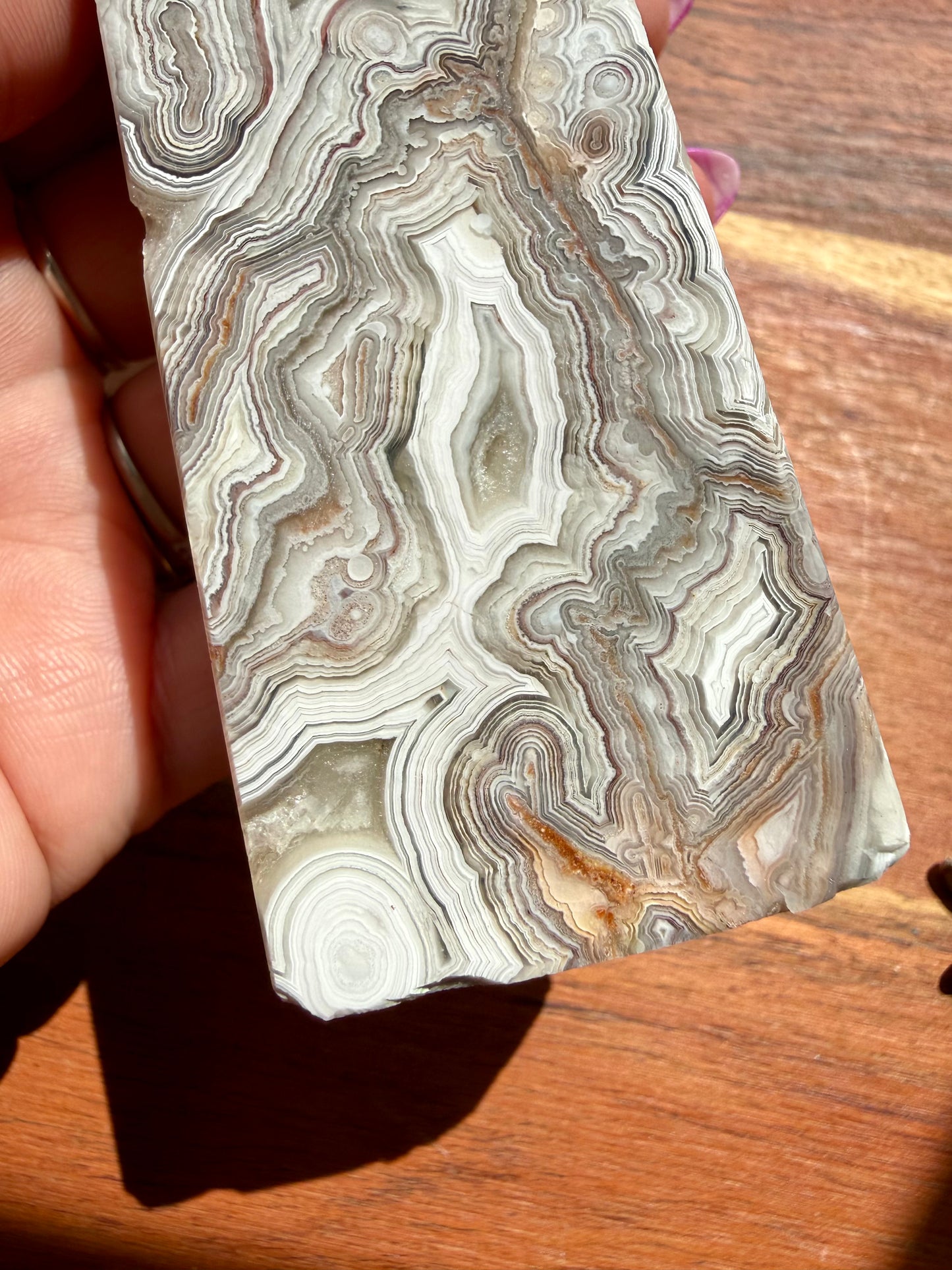 CRAZY LACE AGATE TOWER