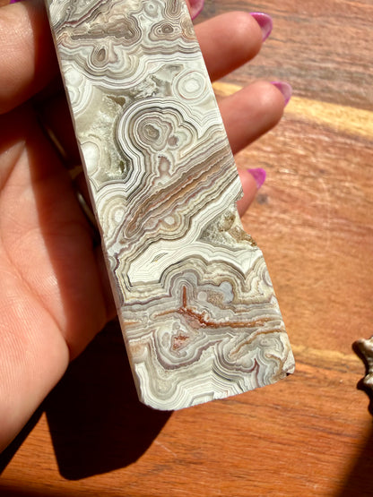 CRAZY LACE AGATE TOWER