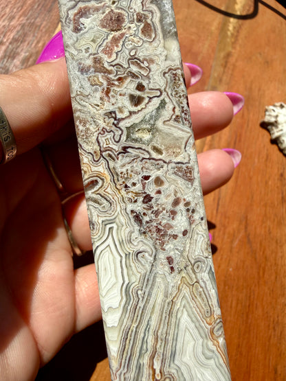CRAZY LACE AGATE TOWER