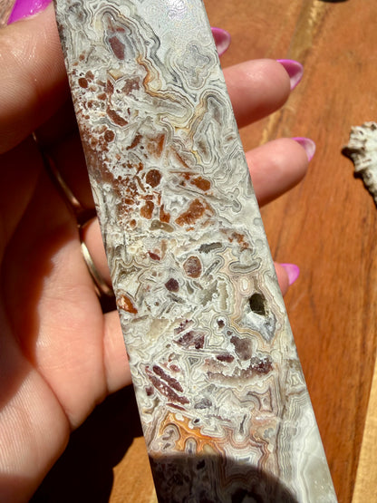 CRAZY LACE AGATE TOWER