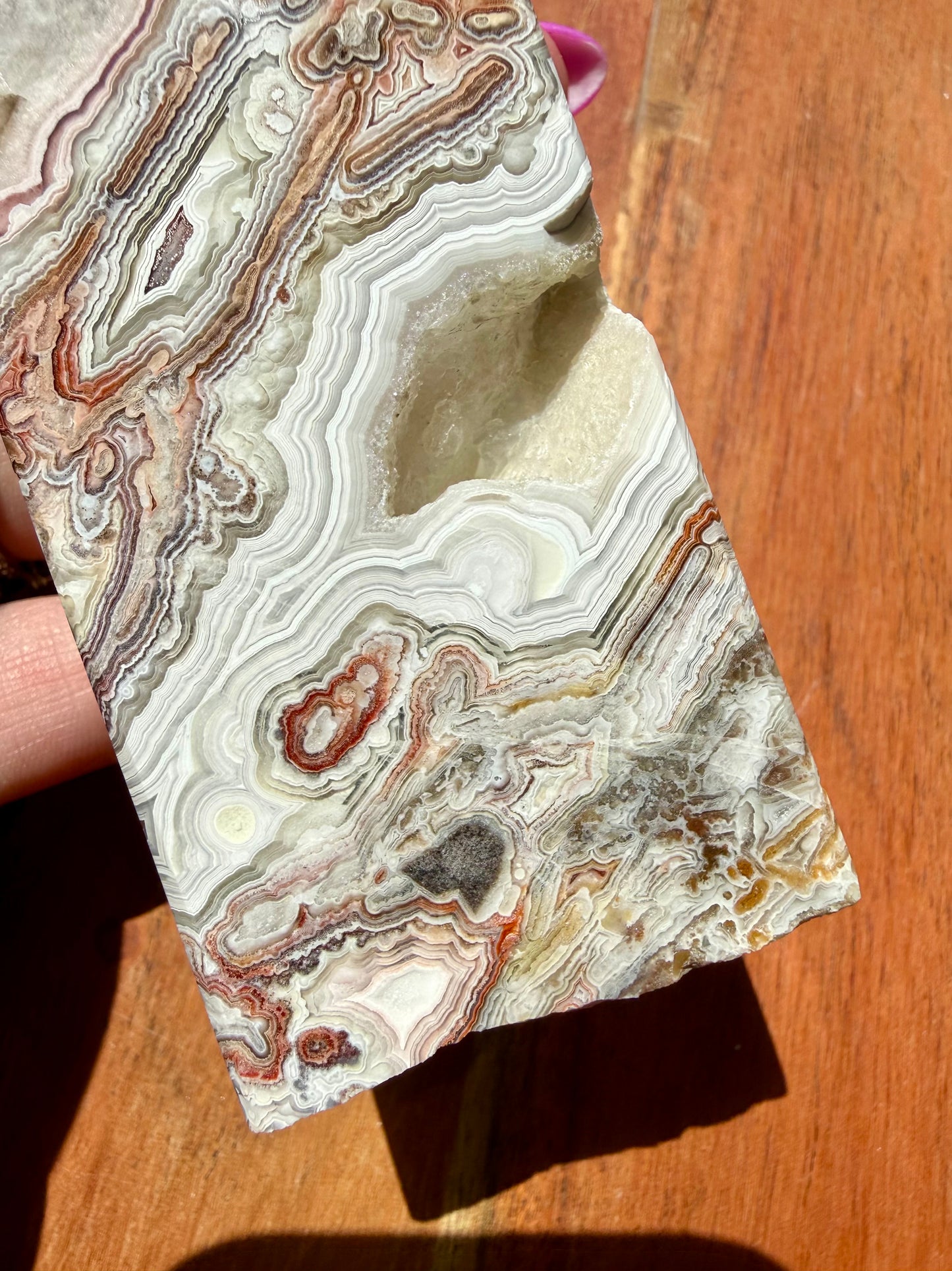 CRAZY LACE AGATE TOWER
