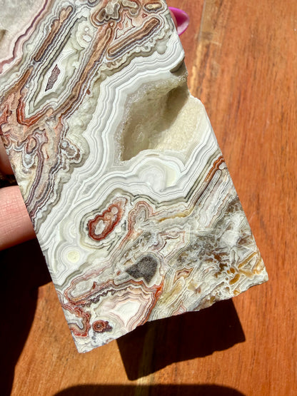 CRAZY LACE AGATE TOWER