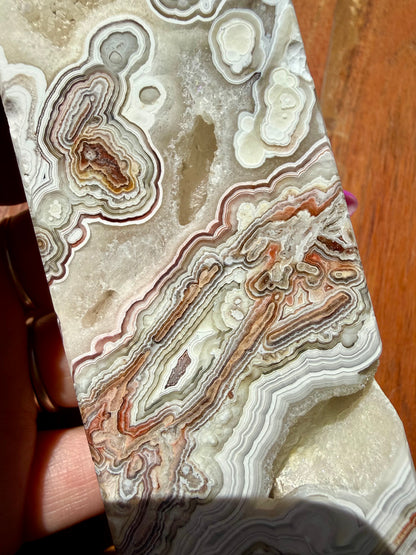 CRAZY LACE AGATE TOWER
