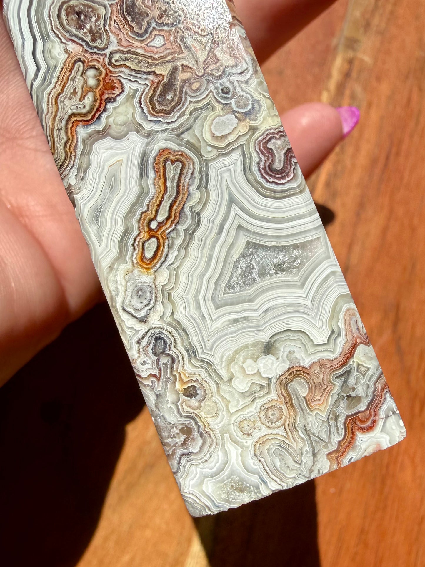CRAZY LACE AGATE TOWER