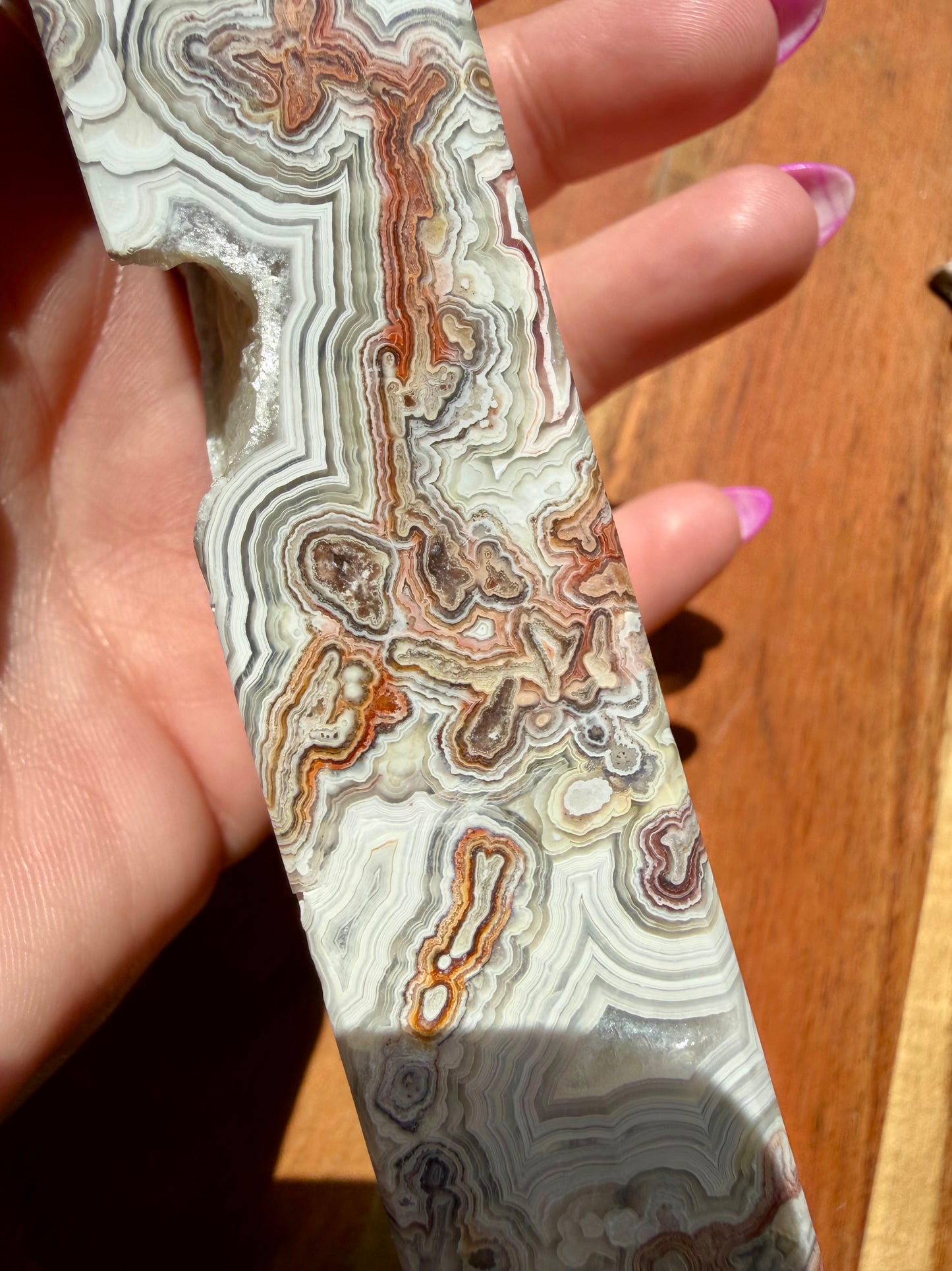 CRAZY LACE AGATE TOWER