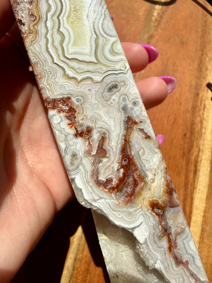 CRAZY LACE AGATE TOWER