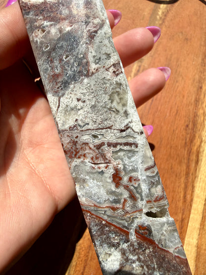 CRAZY LACE AGATE TOWER