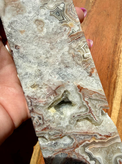 CRAZY LACE AGATE TOWER
