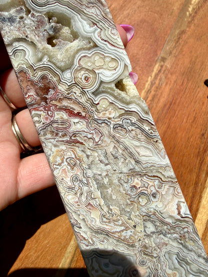 CRAZY LACE AGATE TOWER