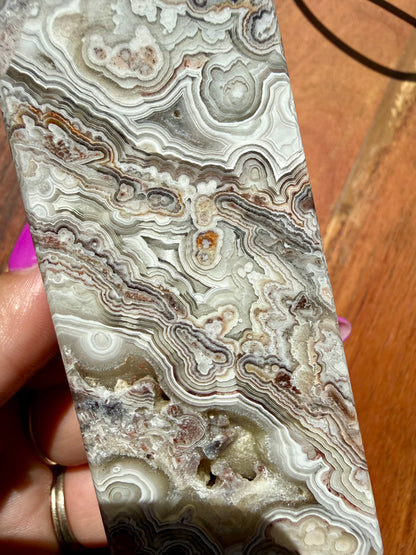 CRAZY LACE AGATE TOWER