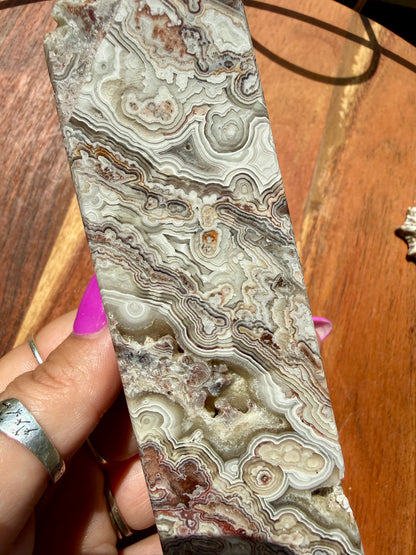 CRAZY LACE AGATE TOWER