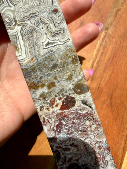 CRAZY LACE AGATE TOWER