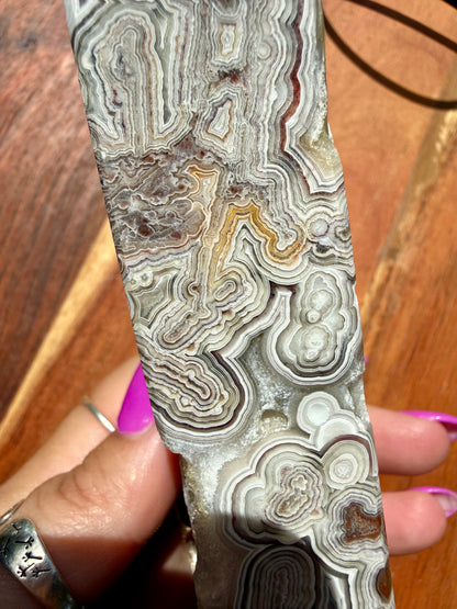 CRAZY LACE AGATE TOWER