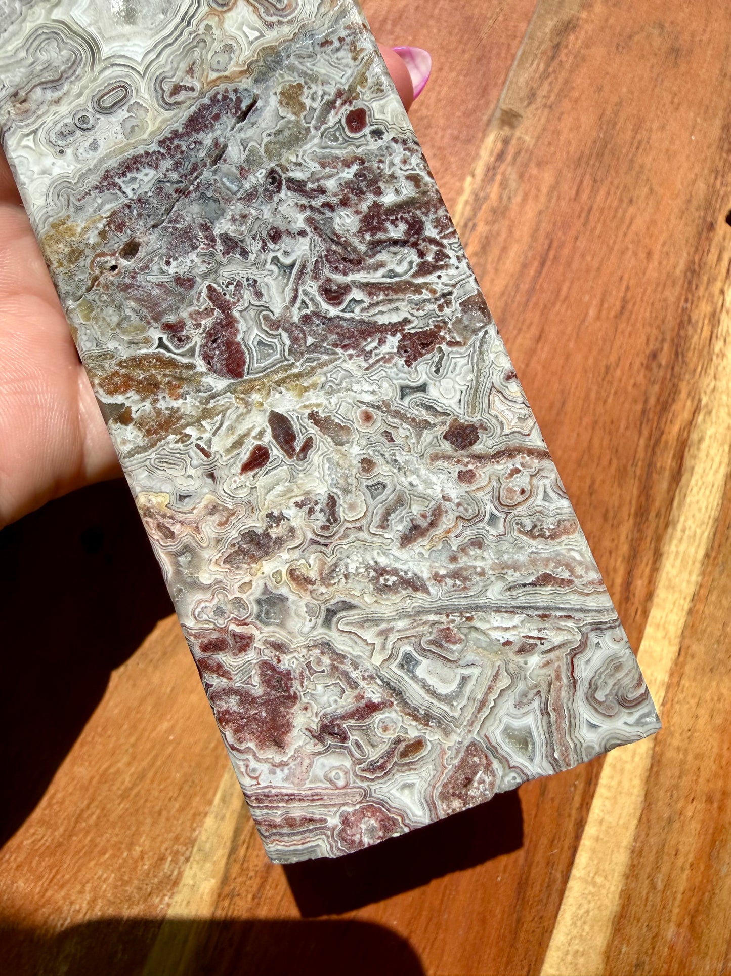 CRAZY LACE AGATE TOWER
