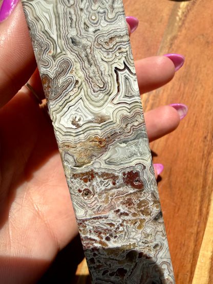 CRAZY LACE AGATE TOWER