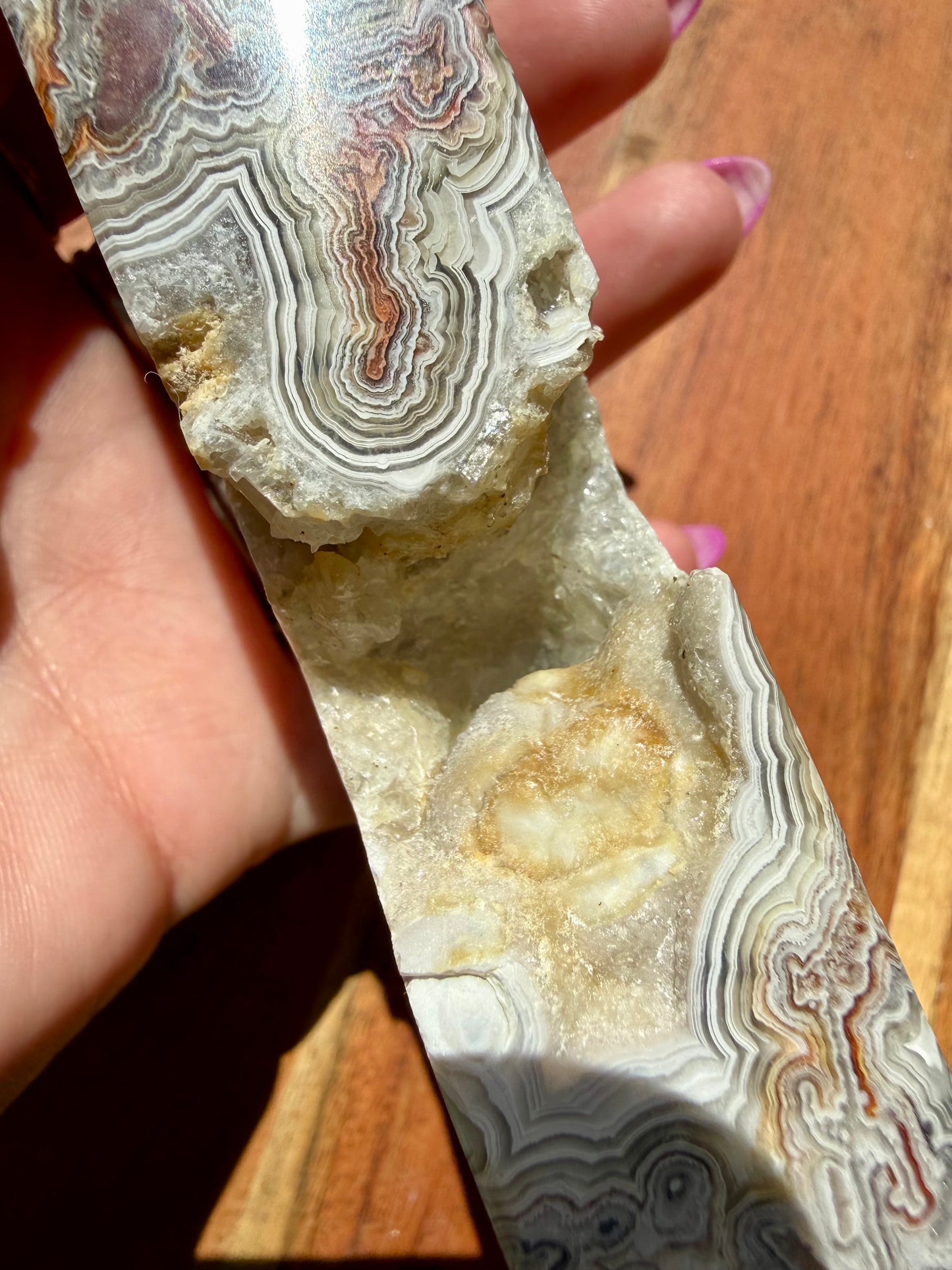 CRAZY LACE AGATE TOWER