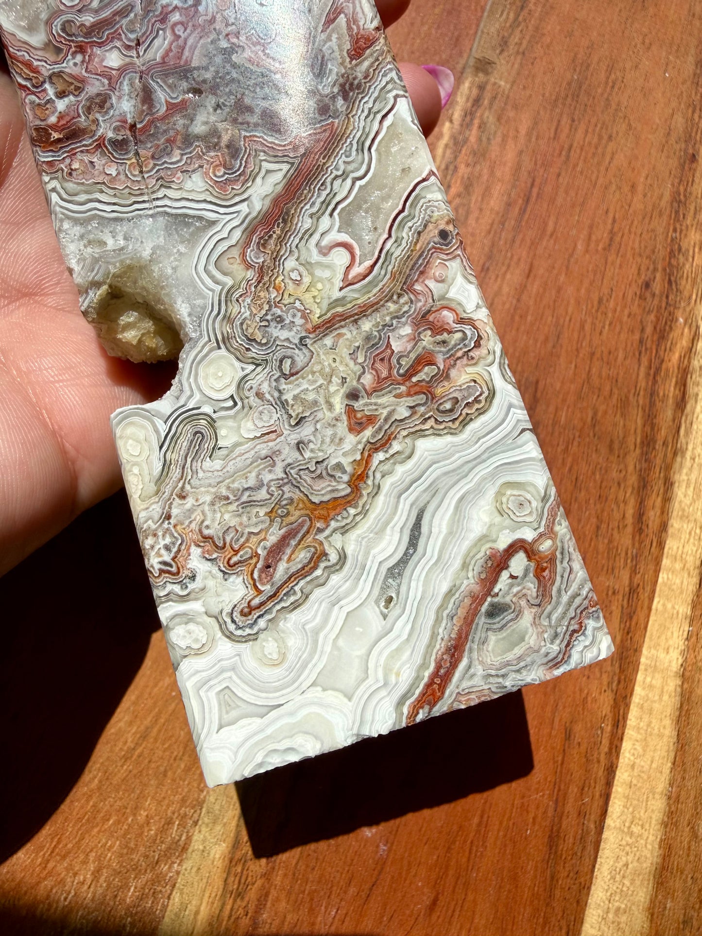CRAZY LACE AGATE TOWER