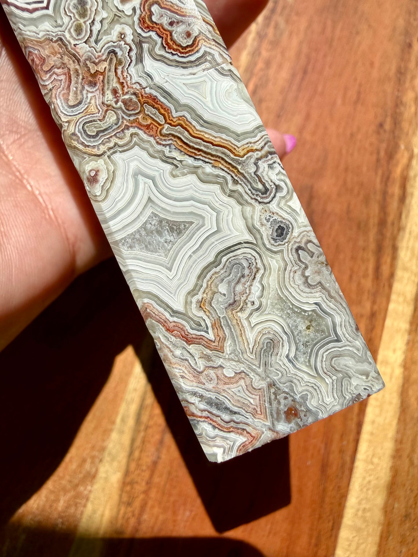 CRAZY LACE AGATE TOWER
