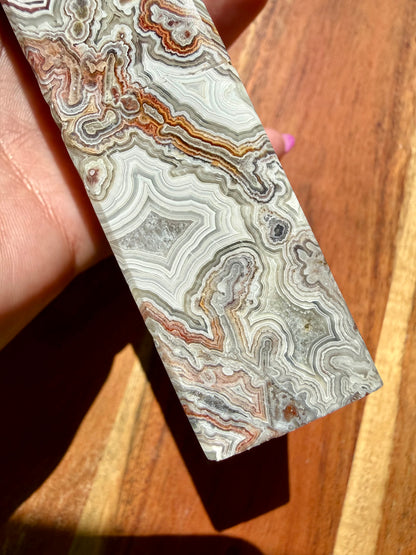 CRAZY LACE AGATE TOWER