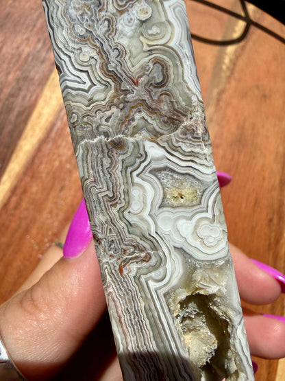 CRAZY LACE AGATE TOWER