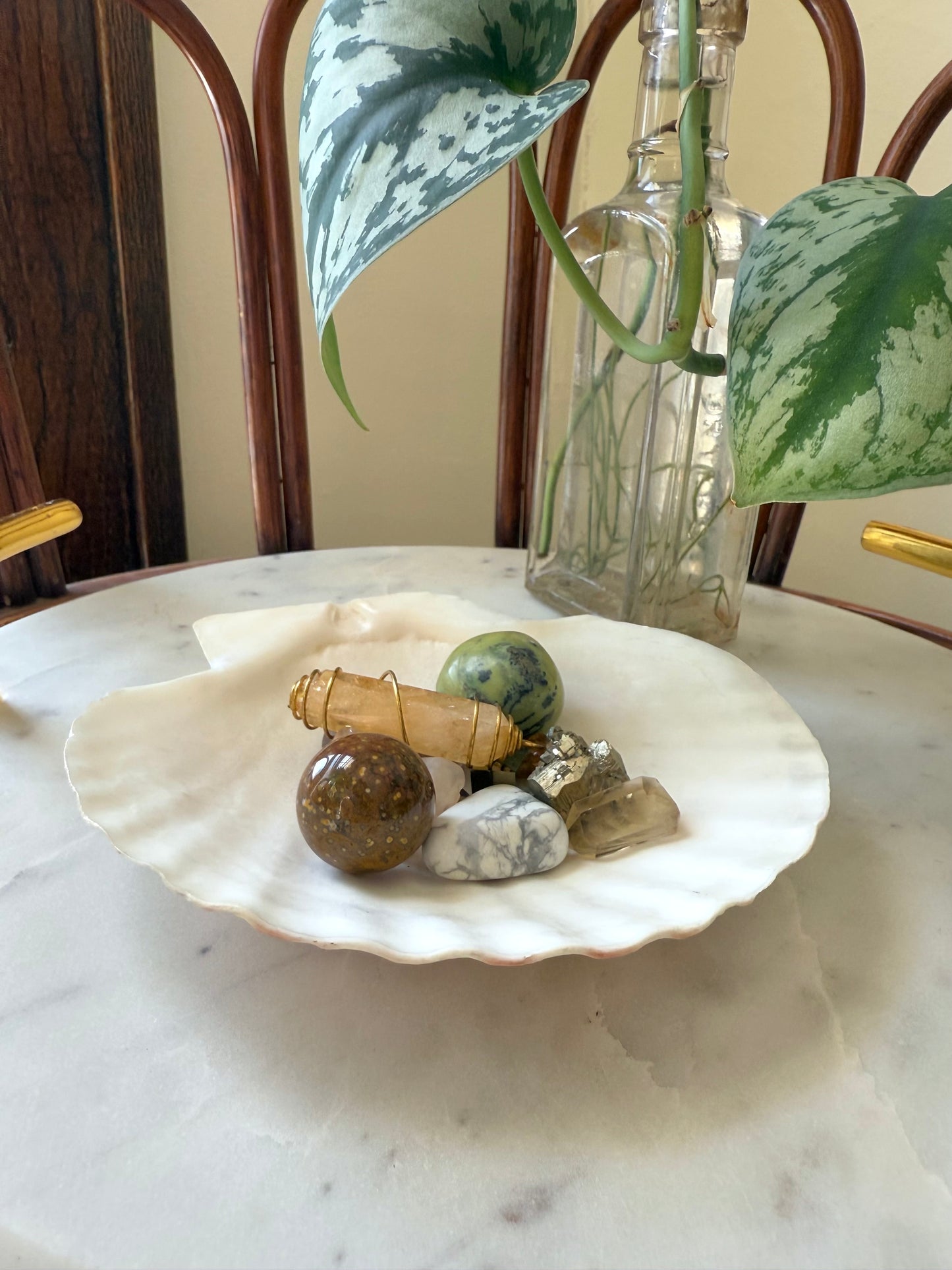 VINTAGE FRENCH BAKING SHELL DISH