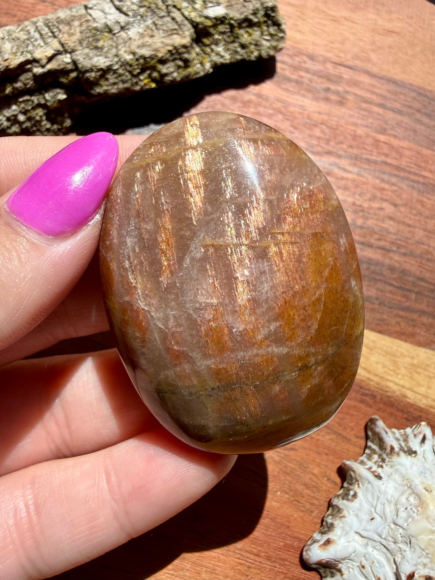 BRONZE FLASH SUNSTONE