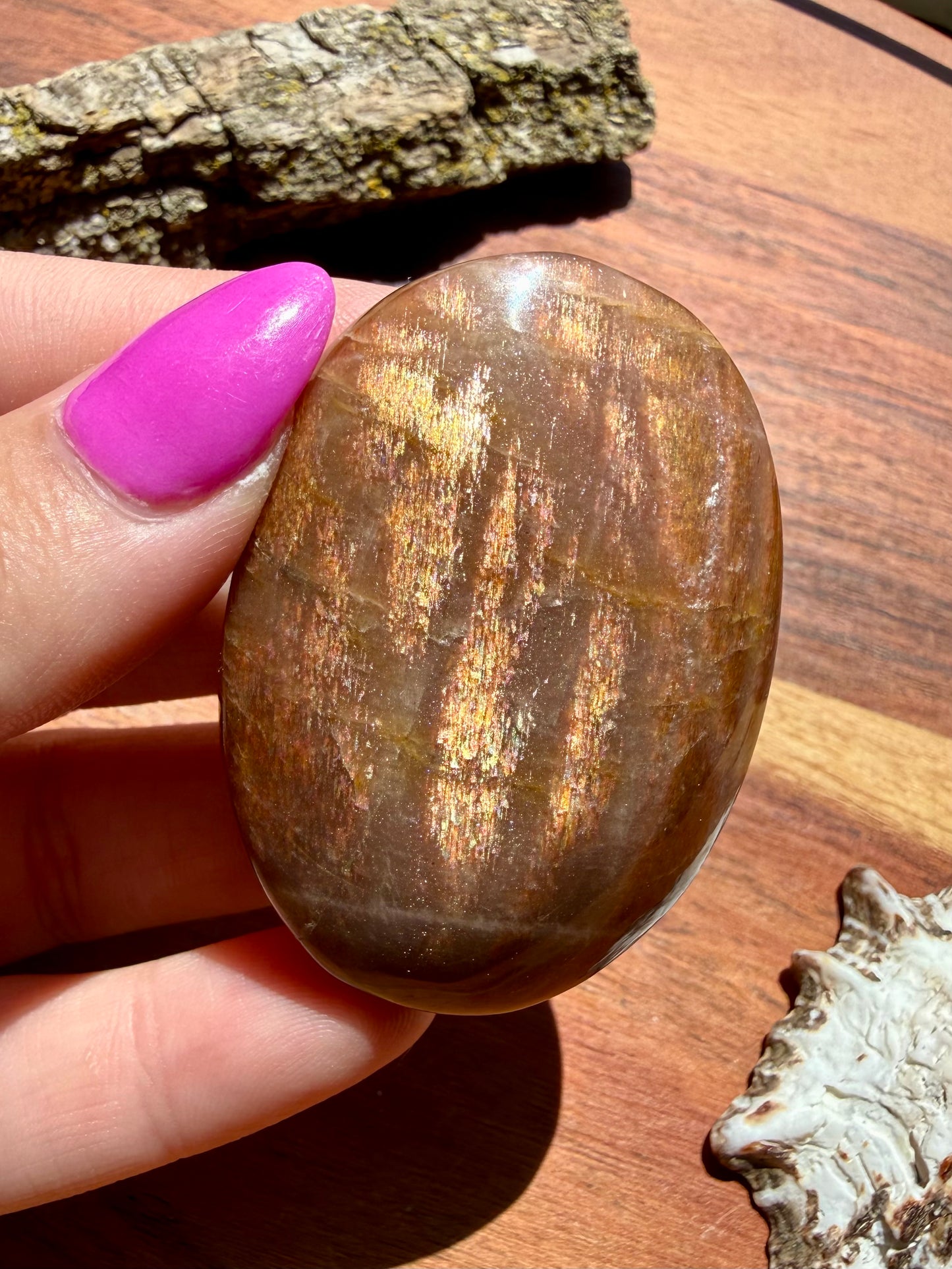 BRONZE FLASH SUNSTONE