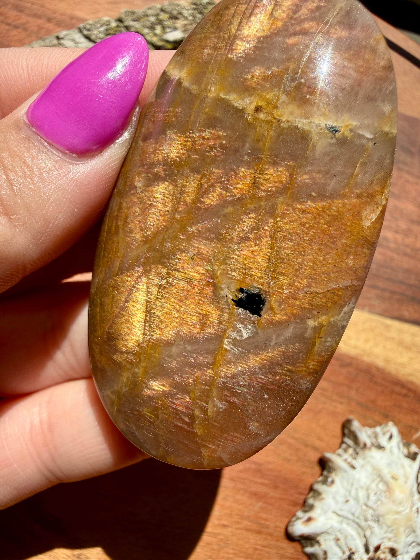 BRONZE FLASH SUNSTONE