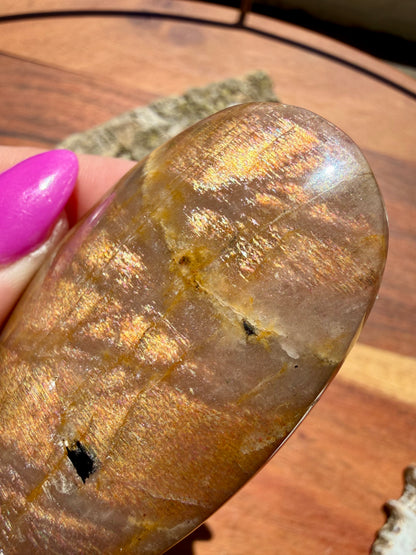 BRONZE FLASH SUNSTONE