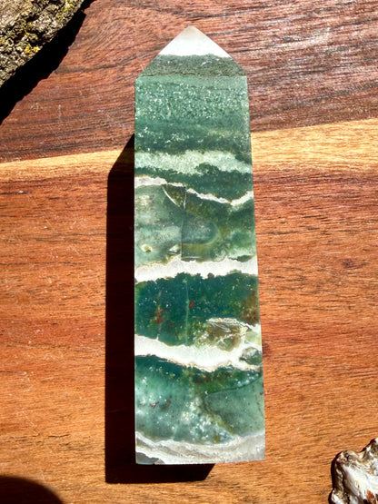 GREEN UNICORN JASPER TOWER