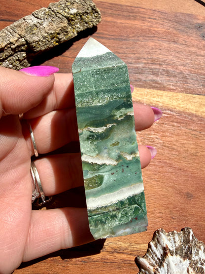 GREEN UNICORN JASPER TOWER