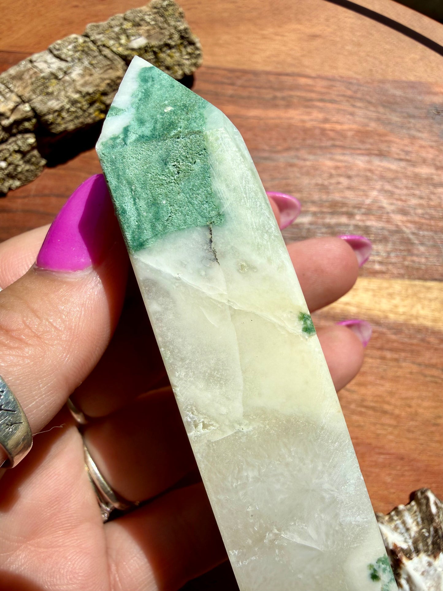 GREEN UNICORN JASPER TOWER