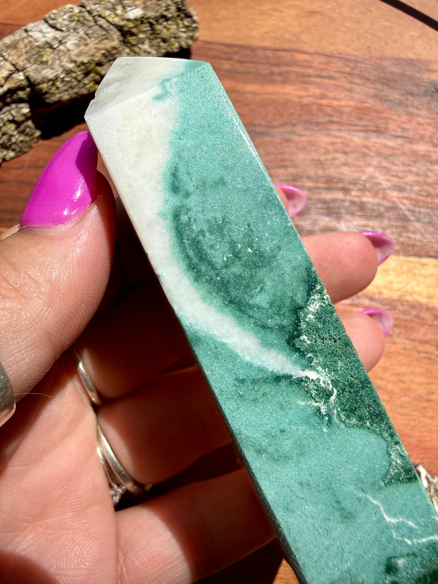 GREEN UNICORN JASPER TOWER
