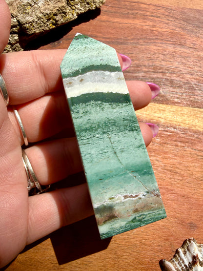 GREEN UNICORN JASPER TOWER