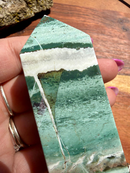 GREEN UNICORN JASPER TOWER