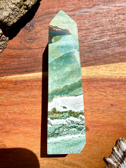 GREEN UNICORN JASPER TOWER