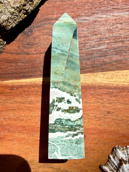 GREEN UNICORN JASPER TOWER