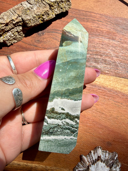GREEN UNICORN JASPER TOWER