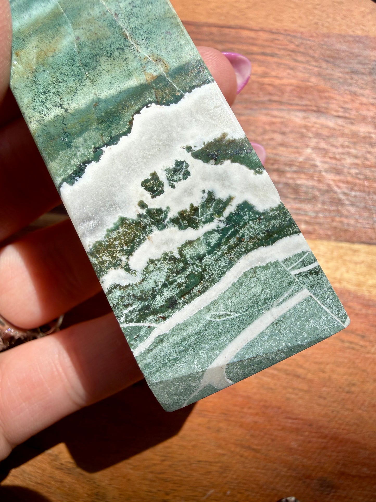 GREEN UNICORN JASPER TOWER