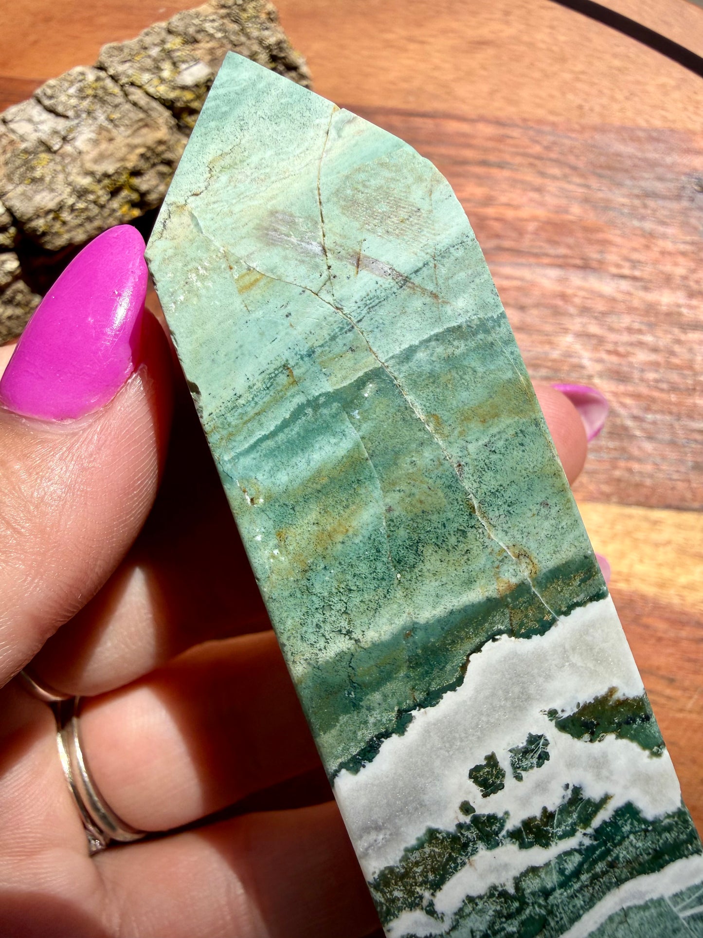 GREEN UNICORN JASPER TOWER