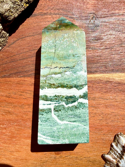 GREEN UNICORN JASPER TOWER