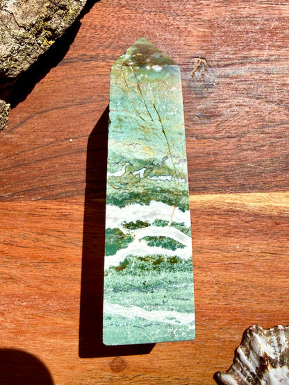 GREEN UNICORN JASPER TOWER