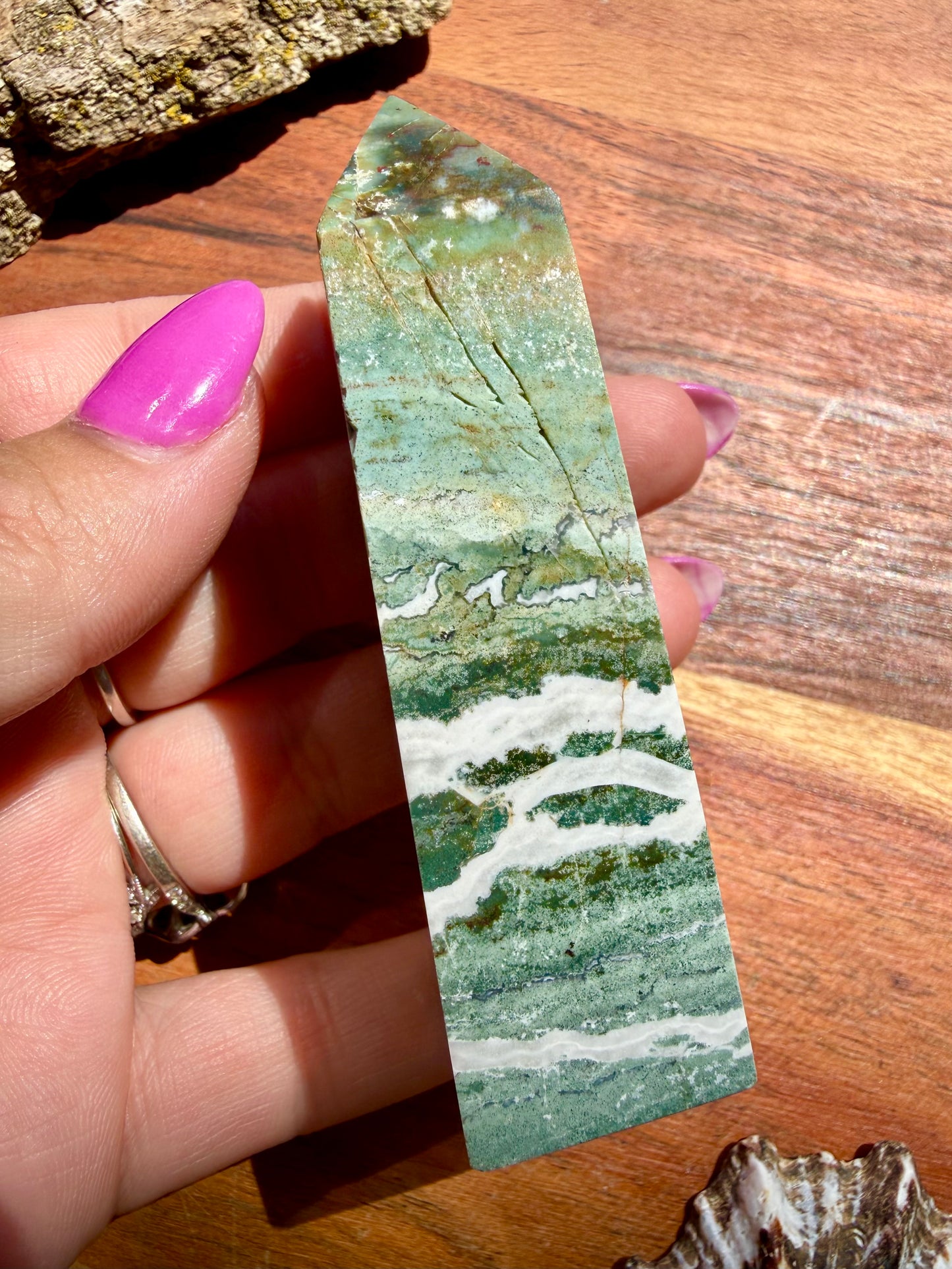 GREEN UNICORN JASPER TOWER