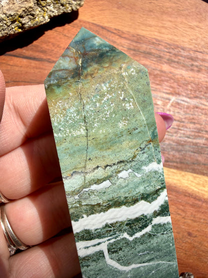 GREEN UNICORN JASPER TOWER