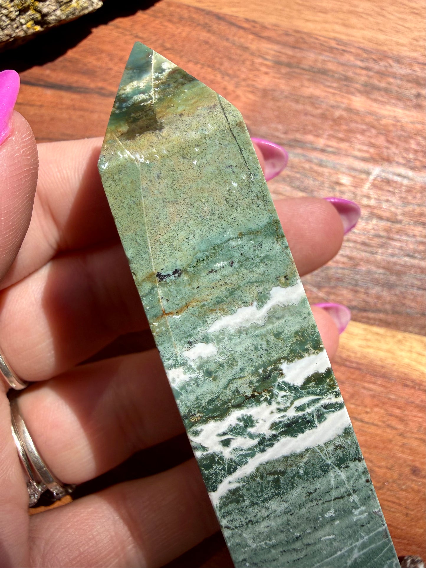 GREEN UNICORN JASPER TOWER