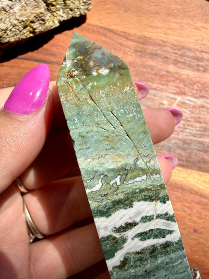 GREEN UNICORN JASPER TOWER