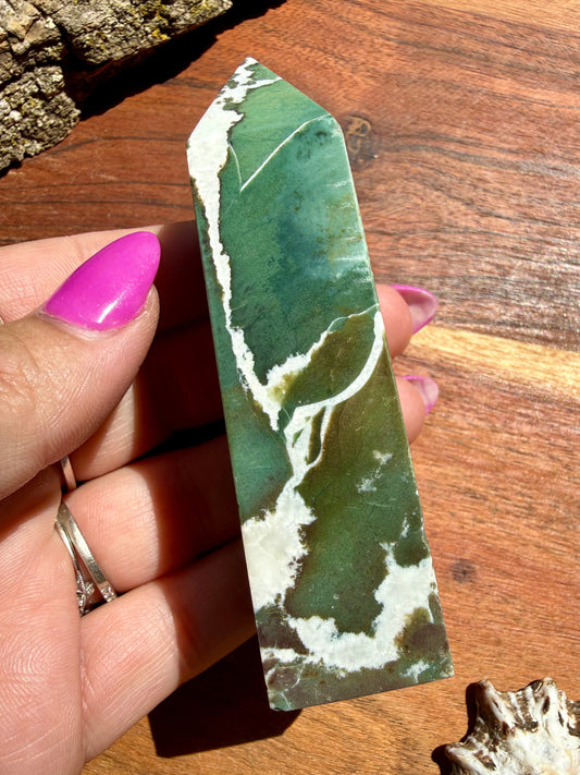 GREEN UNICORN JASPER TOWER